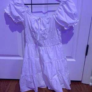 Shein White Mini Dress
